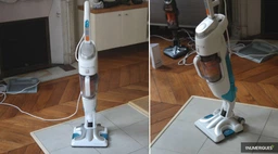 Пилосос-пароочищувач ROWENTA 2-в-1 Clean&Steam RY7557WH