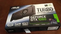 Видеокарта Asus PCI-Ex GeForce GTX 1060 Turbo 6GB GDDR5 (192bit