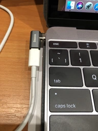 Адаптер Baseus Mini Magnetic Elbow Adapter Type C to Type C (CATCX-0G)