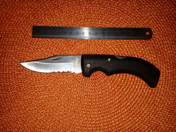 Нож складной TOPEX с фиксатором 90 мм (98Z101) фото от покупателей 3
