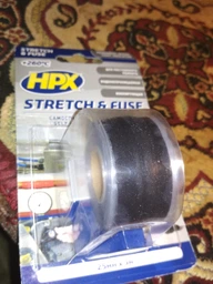 Силіконова Вулканізуючий HPX Stretch & Fuse для ремонту труб і електроізоляції 25 мм х 3 м Прозора (SI2503)