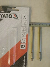 Набор отверточных насадок YATO Spanner 1/4" №4 и №8 100 мм 2 шт (YT-0498) фото от покупателей 3