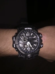 Мужские спортивные часы Skmei 1155 черные фото от покупателей 1