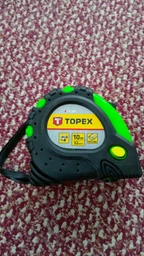 Рулетка TOPEX 10 м х 32 мм магнитная с нейлоновым покрытием (27C340)