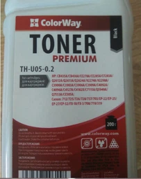 Тонер ColorWay HP LJ P1005/1102/1010/2035 Premium 200 г (TH-U05-0.2) фото от покупателей 6