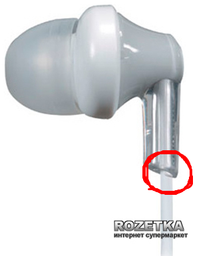Навушники Panasonic RP-HJE118GU-S Grey фото від покупців 17