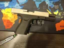 Стартовий пістолет Retay G 17 9 мм Nickel/Black (11950331) фото від покупців 6
