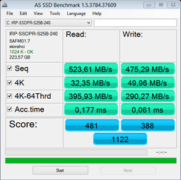 Накопичувач SSD 240GB GOODRAM Iridium Pro 2.5" SATAIII MLC (IRP-SSDPR-S25B-240)