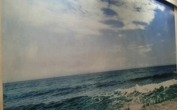 Фото обои природа море 3д Ландшафт Небо Облака 368x254 см Пляж и тихий океан (10218P8)+клей фото от покупателей 9