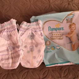 Підгузки-трусики Pampers Premium Care Pants розмір 4 (9-15 кг), 38 шт