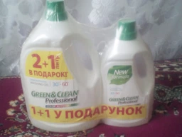 Гель для прання кольорового одягу Green & Clean Professional 3 л (4823069702403/4260700180563) фото від покупців 5