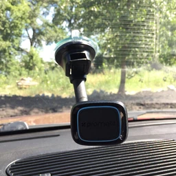 Автотримач для телефону магнітний Promate MagMount-4 Maroon (magmount-4.maroon) фото від покупців 8