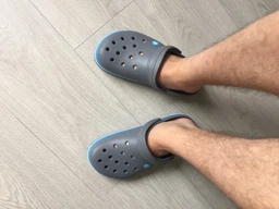 Мужские кроксы Crocs Crocband Clog 11016-001 46-47 (M12) 28.8 см Черные (883503476004)