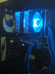 Кулер ID-COOLING SE-904TWIN Blue LED