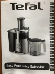 Соковыжималка центробежная TEFAL Easy Fruit ZE610D38 фото от покупателей 7