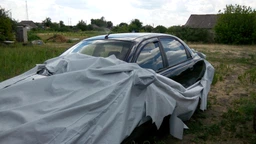 Тент автомобильный на седан Vitol CC13401 размер XL 533х178х119см фото от покупателей 3