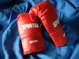 Боксерские перчатки Sportko ПД2-4- синие