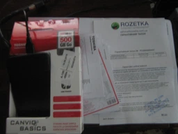 Накопитель внешний HDD 2.5" USB 500GB TOSHIBA Canvio Basics (HDTB305EK3AA) фото от покупателей 1