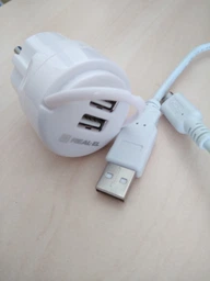 Сетевое зарядное устройство Real-El CH-2U White фото от покупателей 2