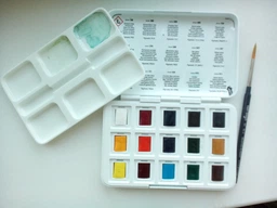 Набір акварельних фарб VAN GOGH Pocket box 12 кольорів 2,5 мл кювети + 3 БЕЗКОШТОВНО (20808632) фото від покупців 5