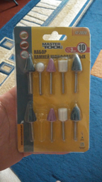 Набір шліфувальних каменів Mastertool - 10 шт. (000001718)