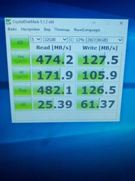 Накопитель SSD 128GB Patriot Spark 2.5" SATAIII TLC (PSK128GS25SSDR) фото от покупателей 10