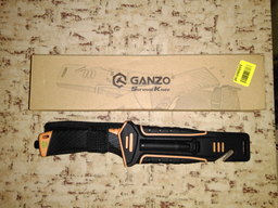 Туристический нож Ganzo G8012-OR фото от покупателей 10