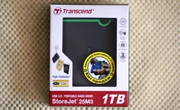 Жесткий диск Transcend StoreJet 25M3 1TB TS1TSJ25M3 2.5" USB 3.0 External