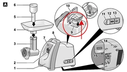 Мясорубка BOSCH MFW45020 фото от покупателей 17
