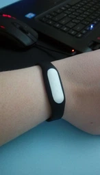 Фитнес-браслет Xiaomi Mi Band 1S Pulse Black фото от покупателей 12