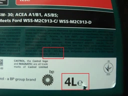 Олива моторна CASTROL 5W-30 Magnatec Professional А5 1л FORD фото від покупців 17