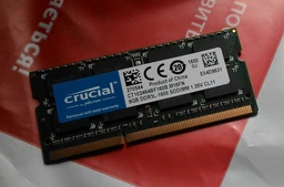 Оперативная память Crucial 8Gb DDR3-1600 PC3L-12800 2Rx8 (CT102464BF160B) SODIMM Non-ECC Small Outline фото от покупателей 1