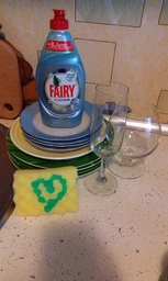 Средство для мытья посуды Fairy Platinum Ледяная свежесть 430 мл (4015400869474) фото от покупателей 5