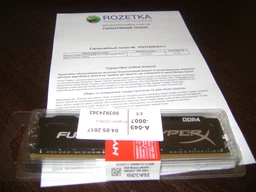 Оперативная память Kingston DDR4-2133 8192MB PC4-17000 HyperX FURY Black (HX421C14FB/8) фото от покупателей 1