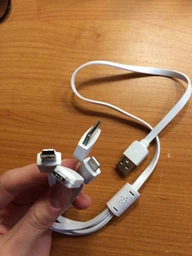 Кабель PowerPlant универсальный USB 2.0 AM - miniUSB, microUSB, Lightning, Apple 30-pin 0.3 м (4775340000213) фото от покупателей 2