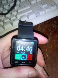 Смарт-годинник UWatch U8 Red Bluetooth моніторинг сну розумні Bluetooth керування камерою фото від покупців 3