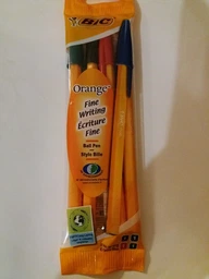 Набір кулькових ручок 4 шт BIC Orange Різнобарвний, пишучий вузол 0.8 мм, товщина лінії письма 0.36 мм (3086121601231) фото від покупців 19