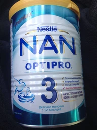 Суха молочна суміш Nestle NAN 3 Optipro з олігосахаридом 2'FL для дітей від 12 місяців 400 г (7613032476175)