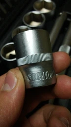 Набор насадок торцевых и бит Sigma 1/4" 1/2" 108 шт CrV в кейсе (6003771) фото от покупателей 1