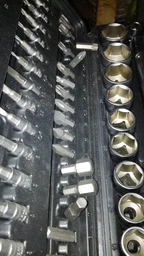 Набор насадок торцевых и бит Sigma 1/4" 1/2" 108 шт CrV в кейсе (6003771) фото от покупателей 6
