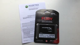 SSD диск Kingston HyperX Fury 120GB 2.5" SATAIII MLC (SHFS37A/120G) фото от покупателей 15