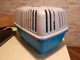Переноска MPS PRATIKO 1 plast 48 x 31.5 x 33 см Вага тварини до 10 кг Темно-синя (8022967073370) фото від покупців 2