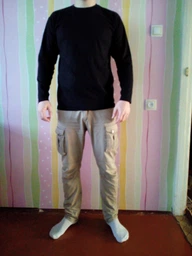 Футболка з довгим рукавом Fruit of the Loom Valueweight long sleeve M Темно-синій (0610380AZM) фото від покупців 9