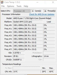 Процессор AMD Ryzen 7 1700 3.0GHz/16MB (YD1700BBAEBOX) sAM4 BOX фото от покупателей 4