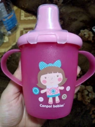 Кружка непроливайка Toys Canpol babies 250 мл Рожева (5901691813076) фото від покупців 3