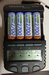 Аккумулятор Panasonic High Capacity AA 2700 мАч 4BP NI-MH 4 шт (BK-3HGAE/4BE) фото от покупателей 7