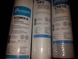 Комплект картриджів Ecosoft для потрійних фільтрів 3шт. в упаковці (CMV3ECO)