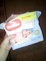 Детские влажные салфетки Huggies Pure 56 шт (5029053550039) фото от покупателей 1