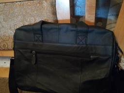 Сумка-портфель мужская кожаная Bexhill Bx9005A Черная фото от покупателей 9
