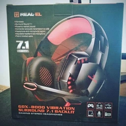 Навушники REAL-EL GDX-8000 VIBRATION SURROUND 7.1 BACKLIT